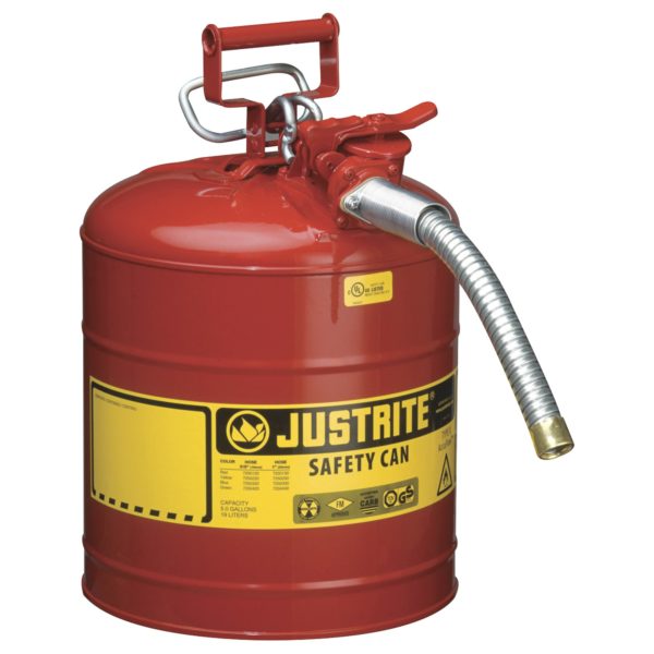 Justrite Safety Gas Can